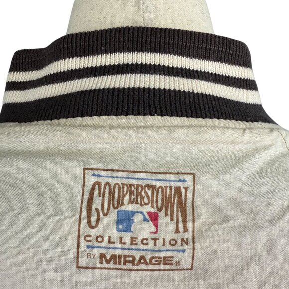 Vintage XL Chicago White Sox Reversible Cooperstown Collection Jacket 90s - Picture 11 of 16